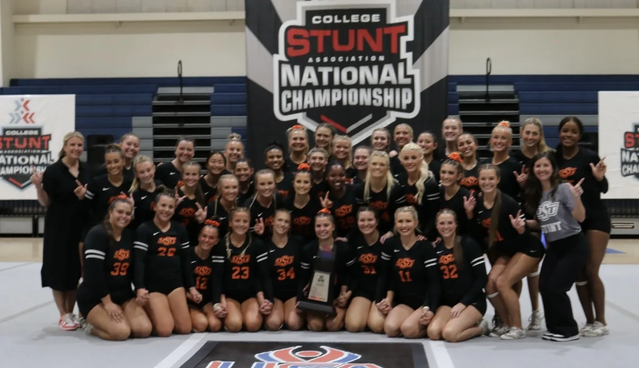Oklahoma State Cowgirls Secure Tenth National Championship Title at 2025 College STUNT National Championship in the College Club Division
