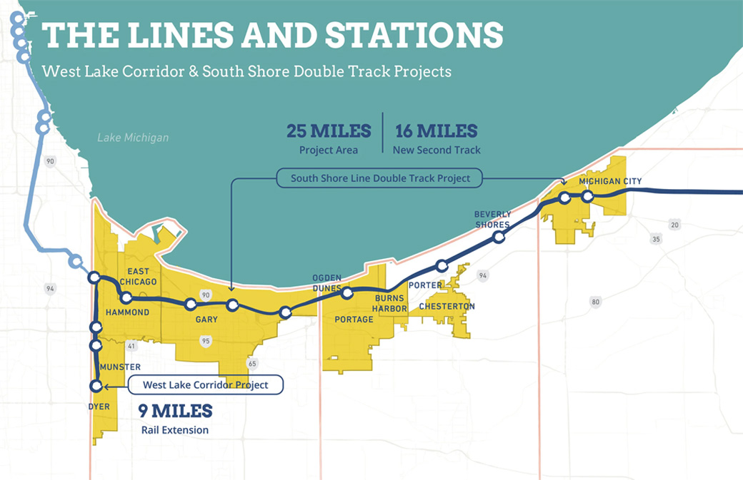 South Shore Line to Munster and Dyer starts March 31