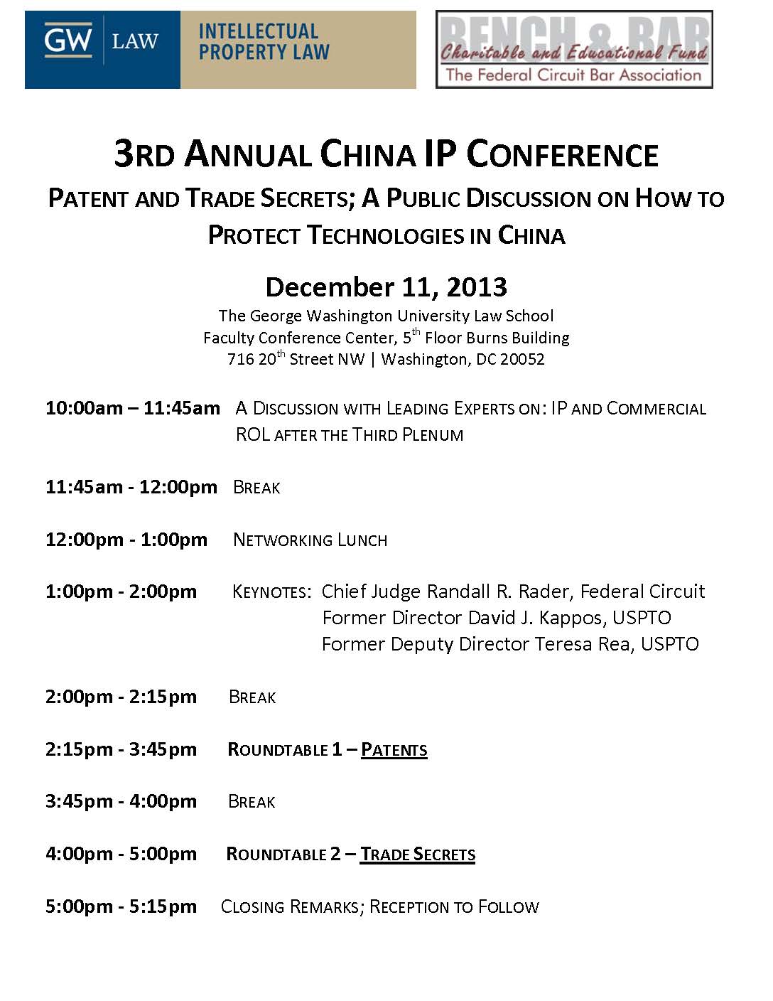 Forecasting the Impact of the Third Plenum on IP Adjudication – China IPR – Intellectual Property Developments in China