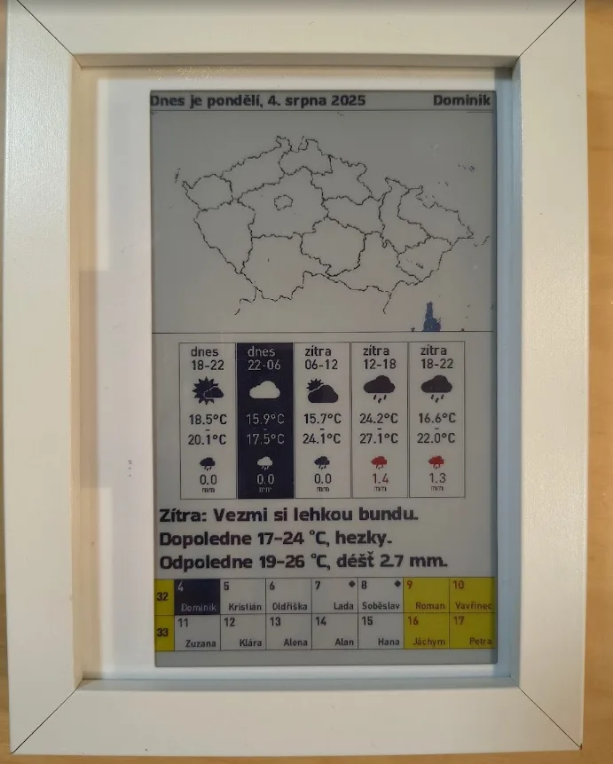 Služba Živý Obraz - vytvoření vlastního informačního ePaper displeje. Bez programování. Krok za krokem. - Chiptron.cz