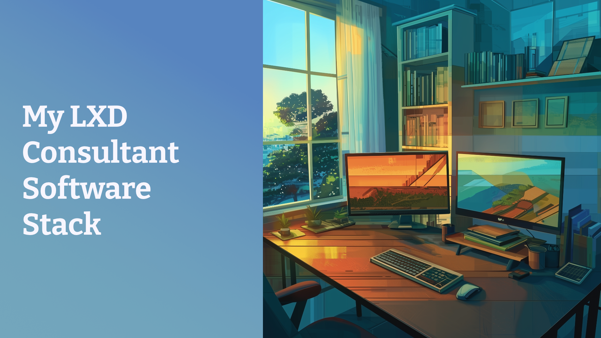 My LXD Consultant Software Stack - Experiencing Elearning