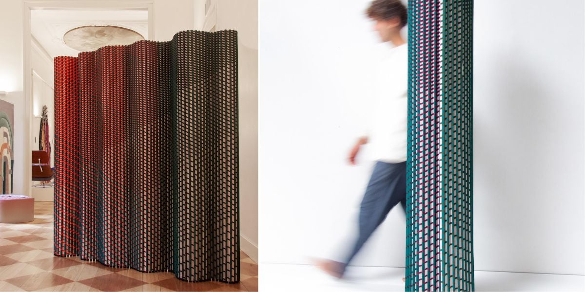 Divisória acústica conquista título de Design Têxtil do Ano - CicloVivo