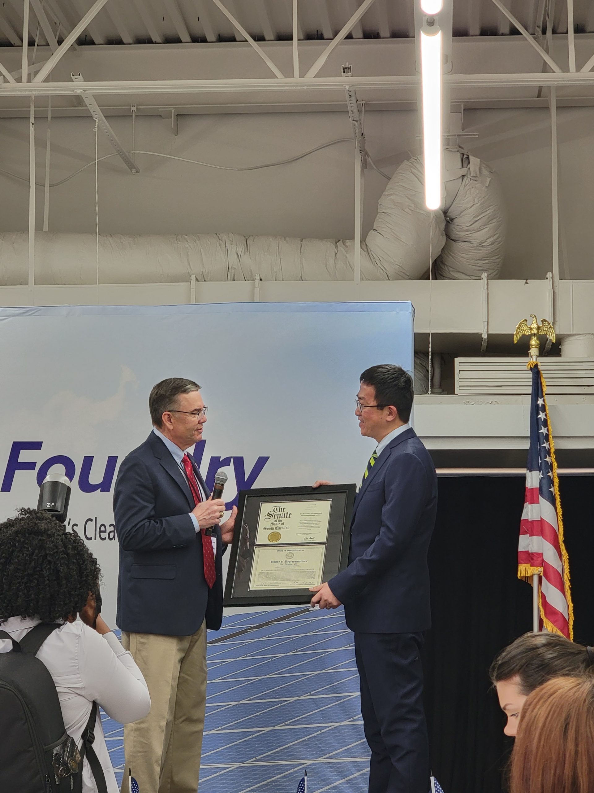 Breathing New Life Into American Solar Manufacturing: ES Foundry Opens New SC Solar Cell Facility - Southern Alliance for Clean Energy (SACE)