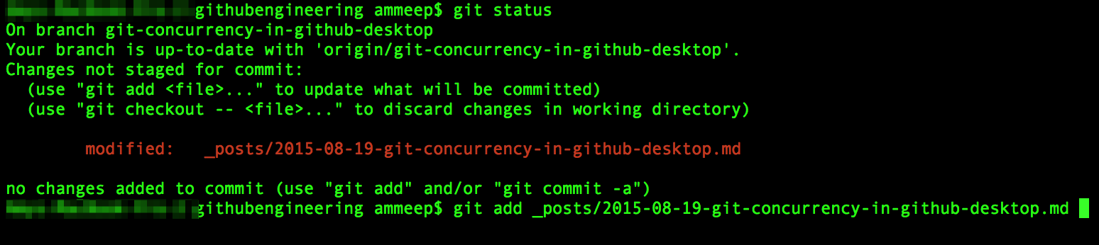 Git Concurrency in GitHub Desktop - The GitHub Blog
