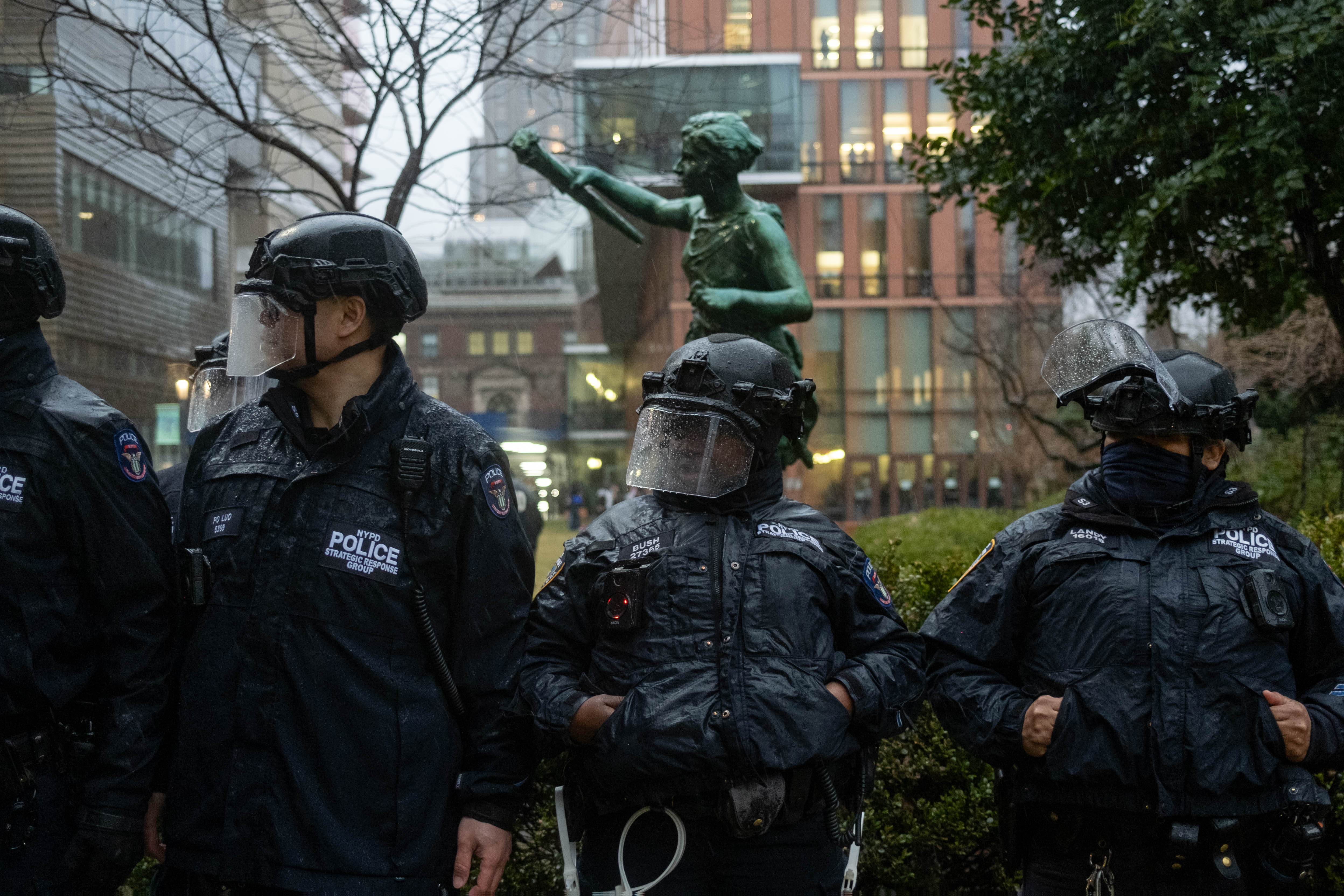 NYPD confirms nine arrests at Barnard after reported bomb threat