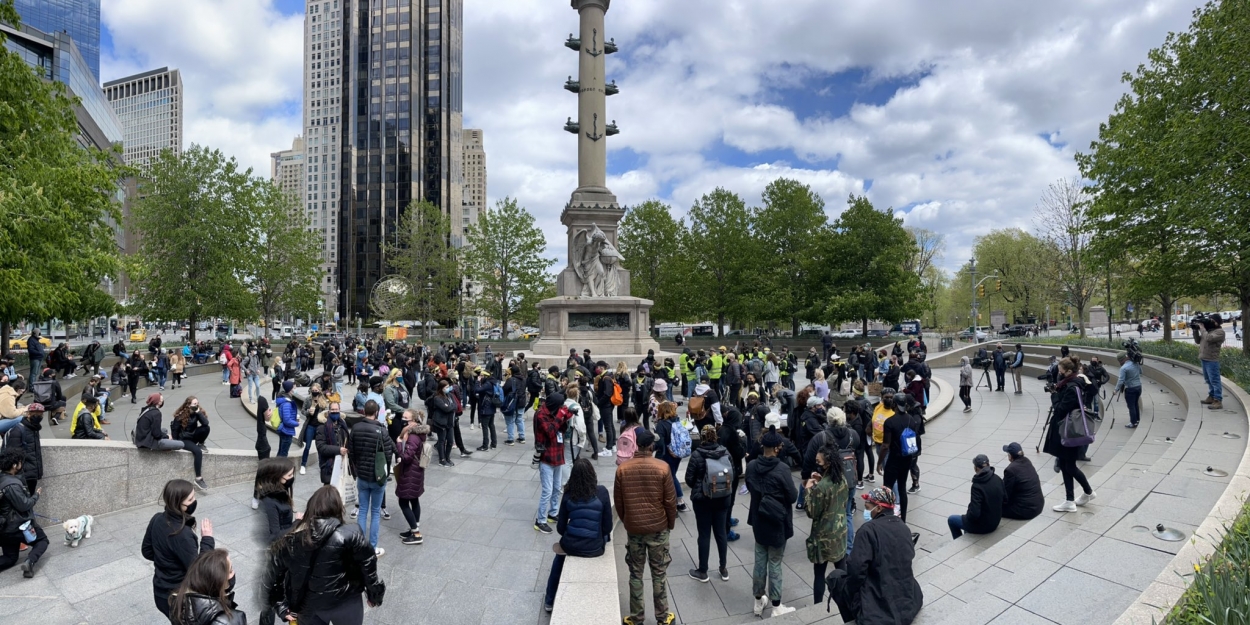 Social Roundup: The Theater Community Gathers for a March on Broadway