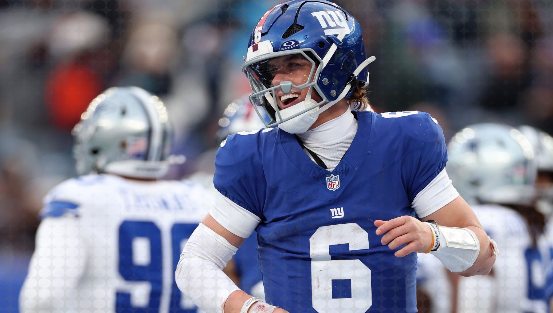 Jaxson Dart Talks Eli Manning Mentorship After Breakout Rookie Year
