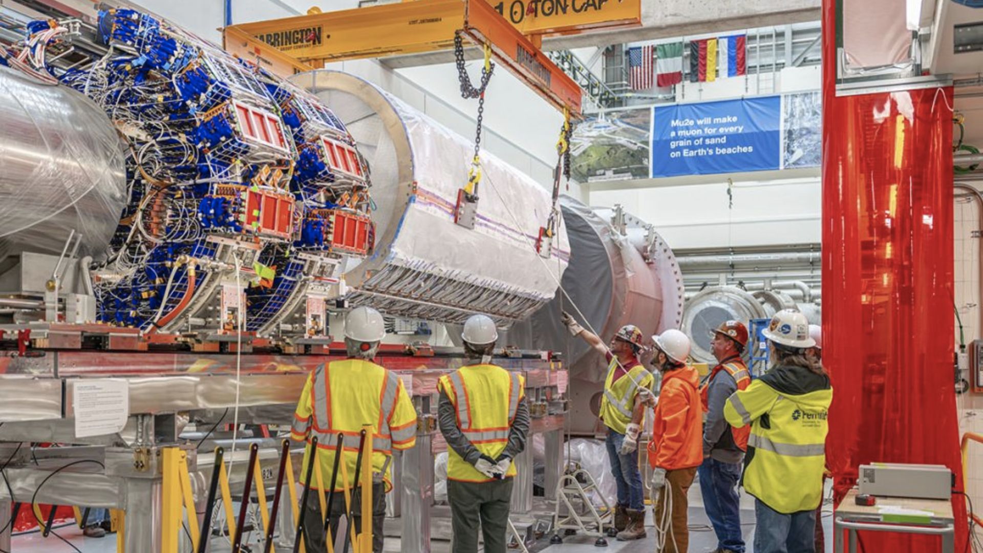 US' muon conversion experiment hits key milestone with tracker setup