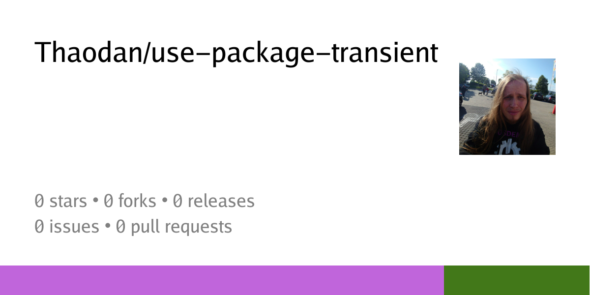 Thaodan/use-package-transient - Codeberg.org