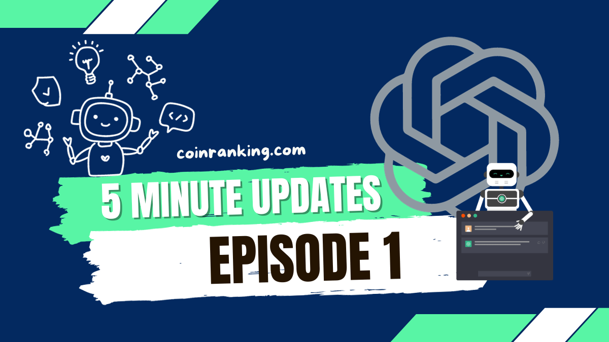 5 Minute Updates: Chat-GPT CEO, Fired Unexpectedly - What Really Happened? - Coinranking Blog