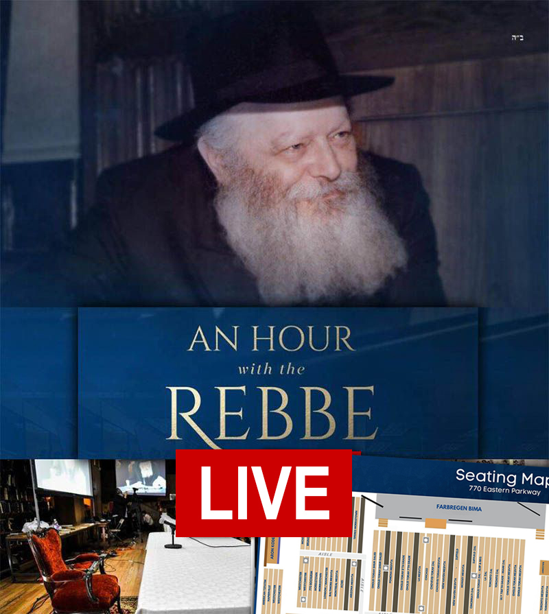 Tonight: ‘Hour with the Rebbe’ From 770