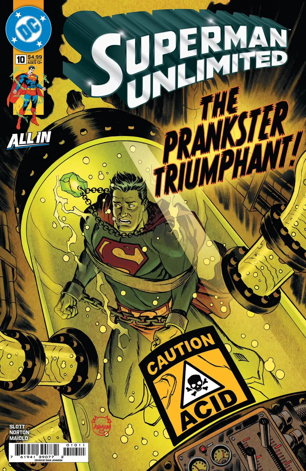 Superman: Unlimited #10 - Preview and Covers released by DC Comics