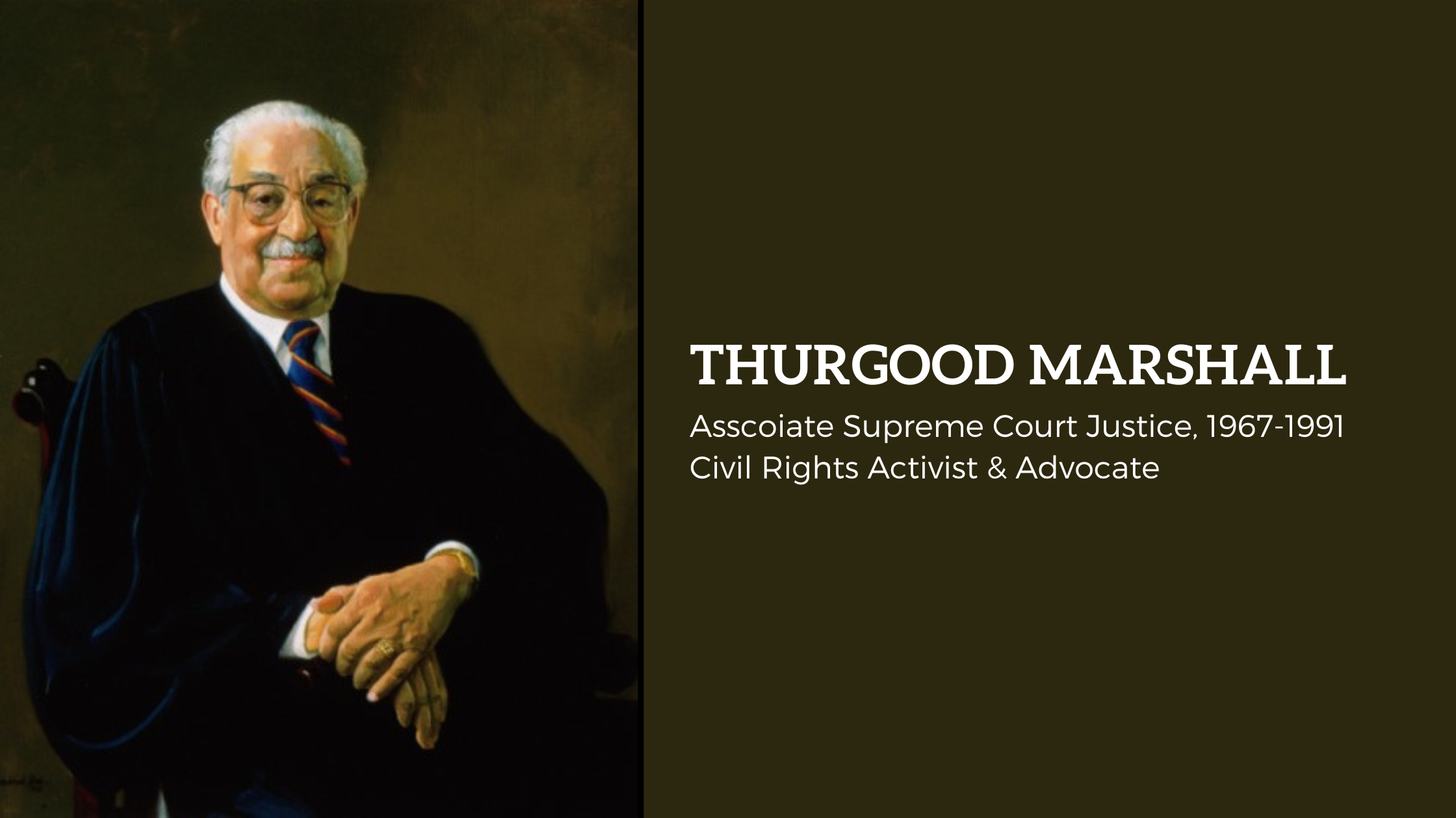 Where Justice Meets Service: The Volunteer Spirit of Thurgood Marshall - Thrive Global