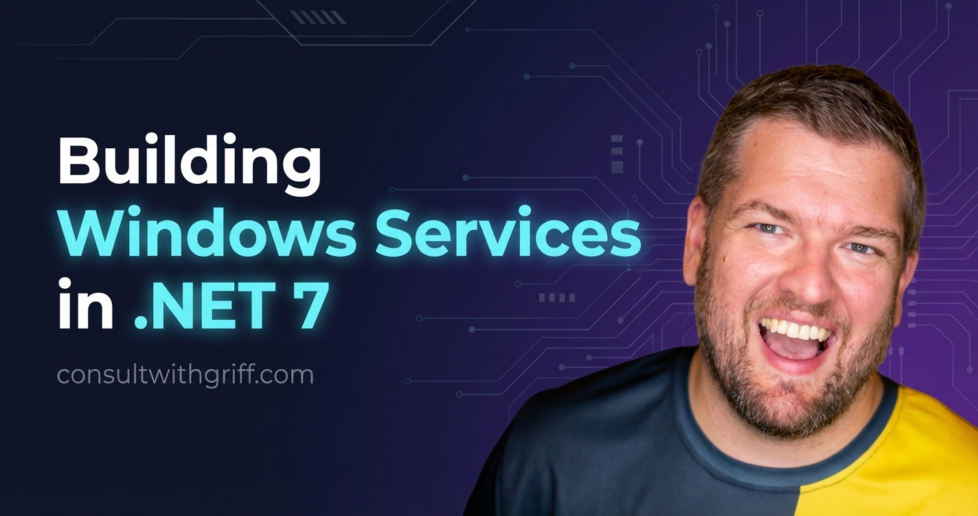 Building Windows Services in .NET 7