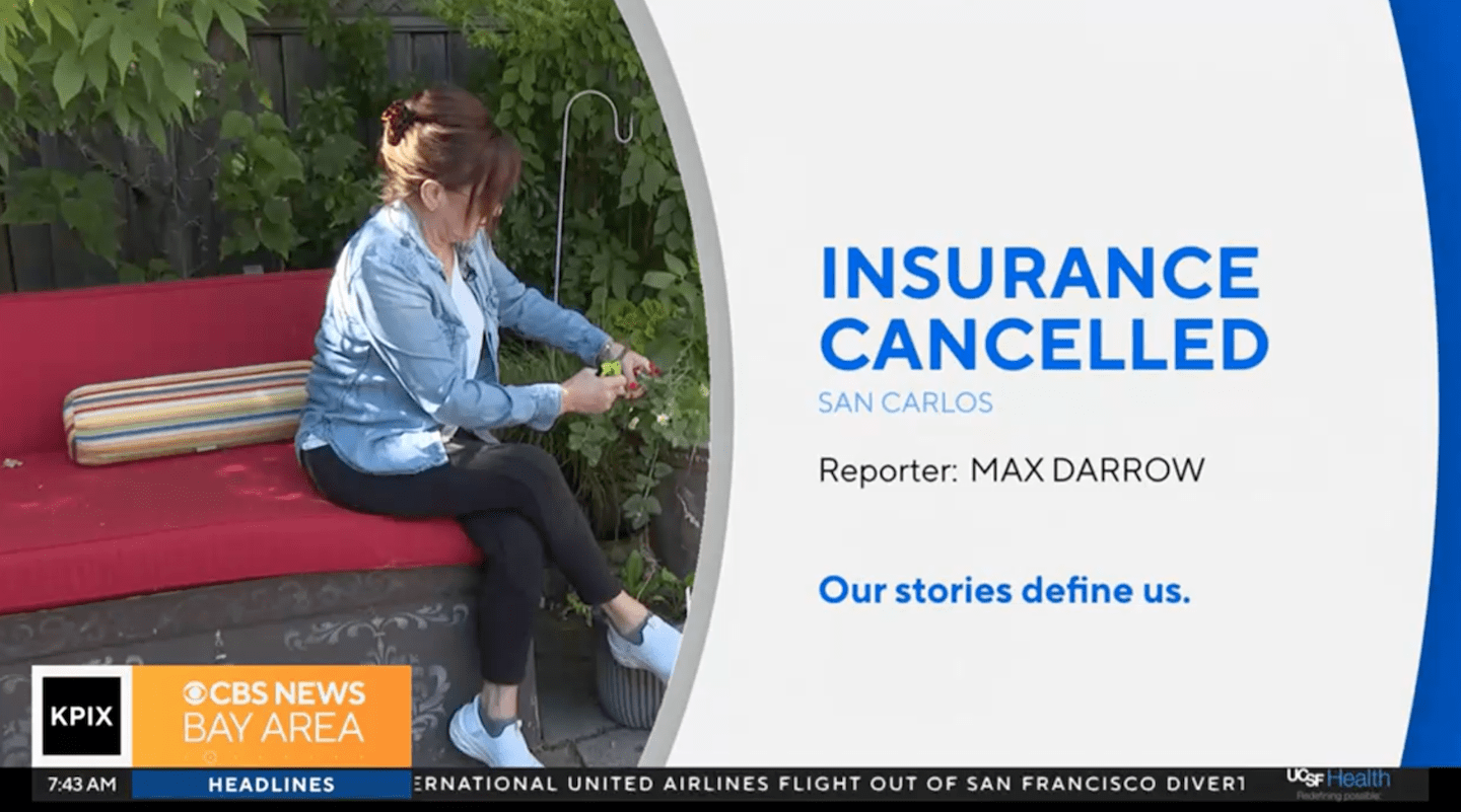 KBCW 44 Cable 12 - San Francisco, CA: Insurance Cancellation Because Of Aerial Technology -