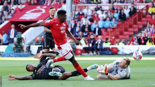 Nottingham Forest defeat incompetent Arsenal - Apester Content