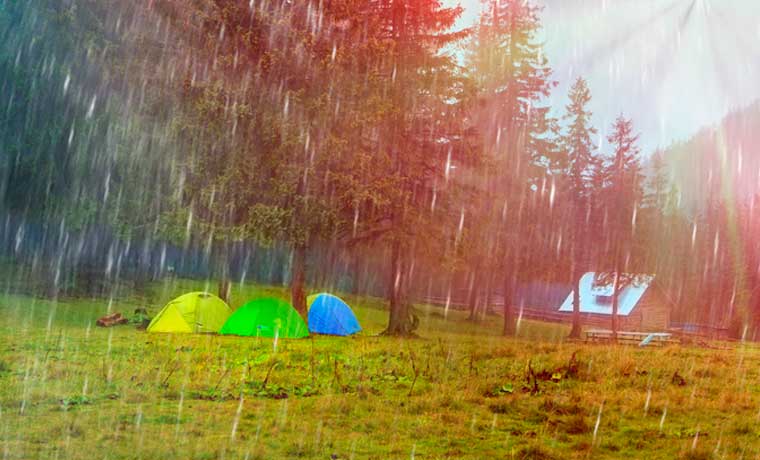 How to Camp in the Rain: 25 Simple Tips - Cool of the Wild