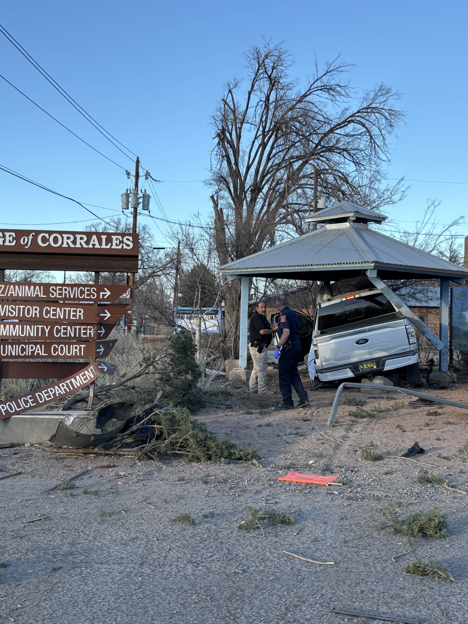 Crash Shuts Down Corrales Road - The Corrales Comment