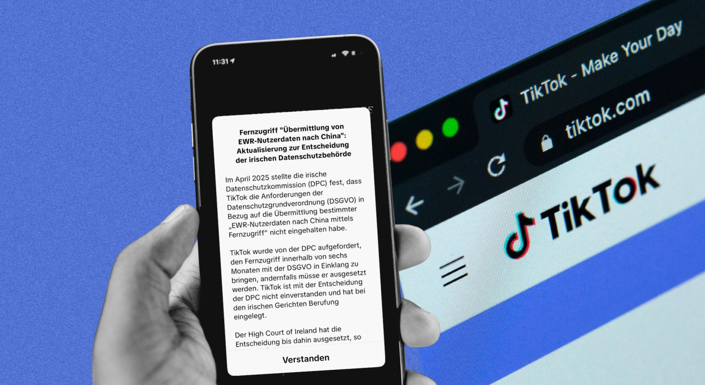 Tiktok: Europäische Daten wandern nach China – was dagegen getan wird