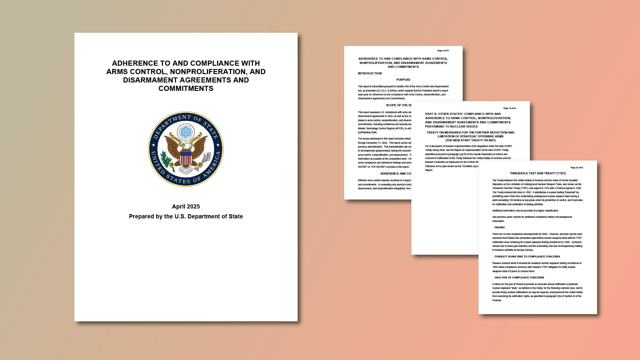 The State of Compliance with Weapons of Mass Destruction-Related Treaties - The Council on Strategic Risks