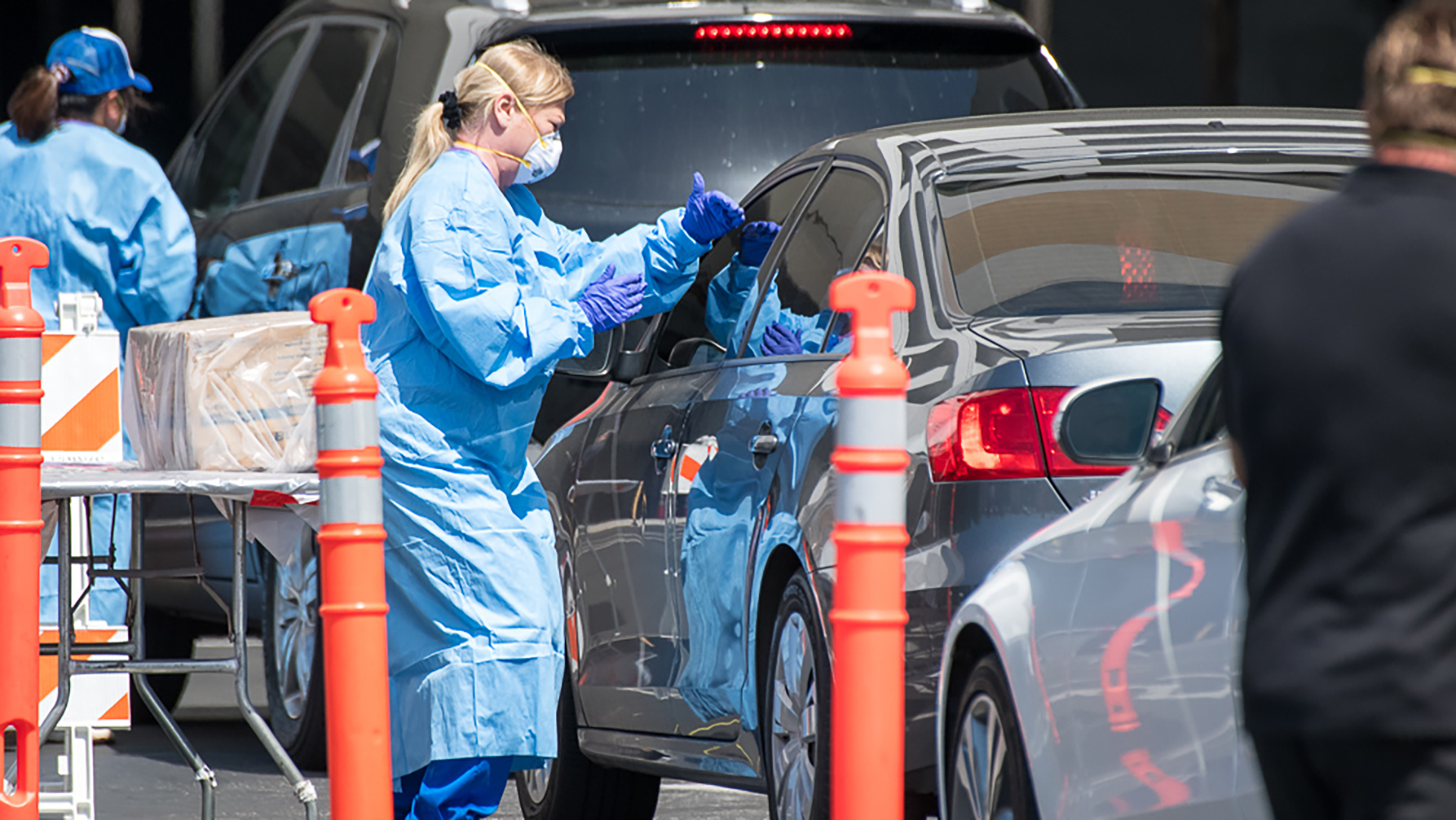 L.A. County ramps up drive-up testing sites; New locations planned for MLK Jr. Hospital, East Los Angeles and Santa Clarita this week