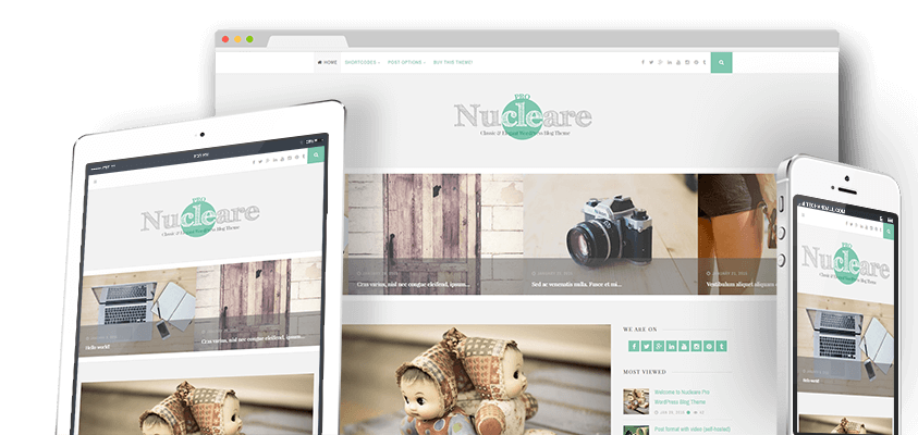 Nucleare - Blog WordPress Theme | CrestaProject