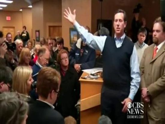 Santorum: I Didn't Say 'Black People,' I Said 'Blah People' | Crooks and Liars
