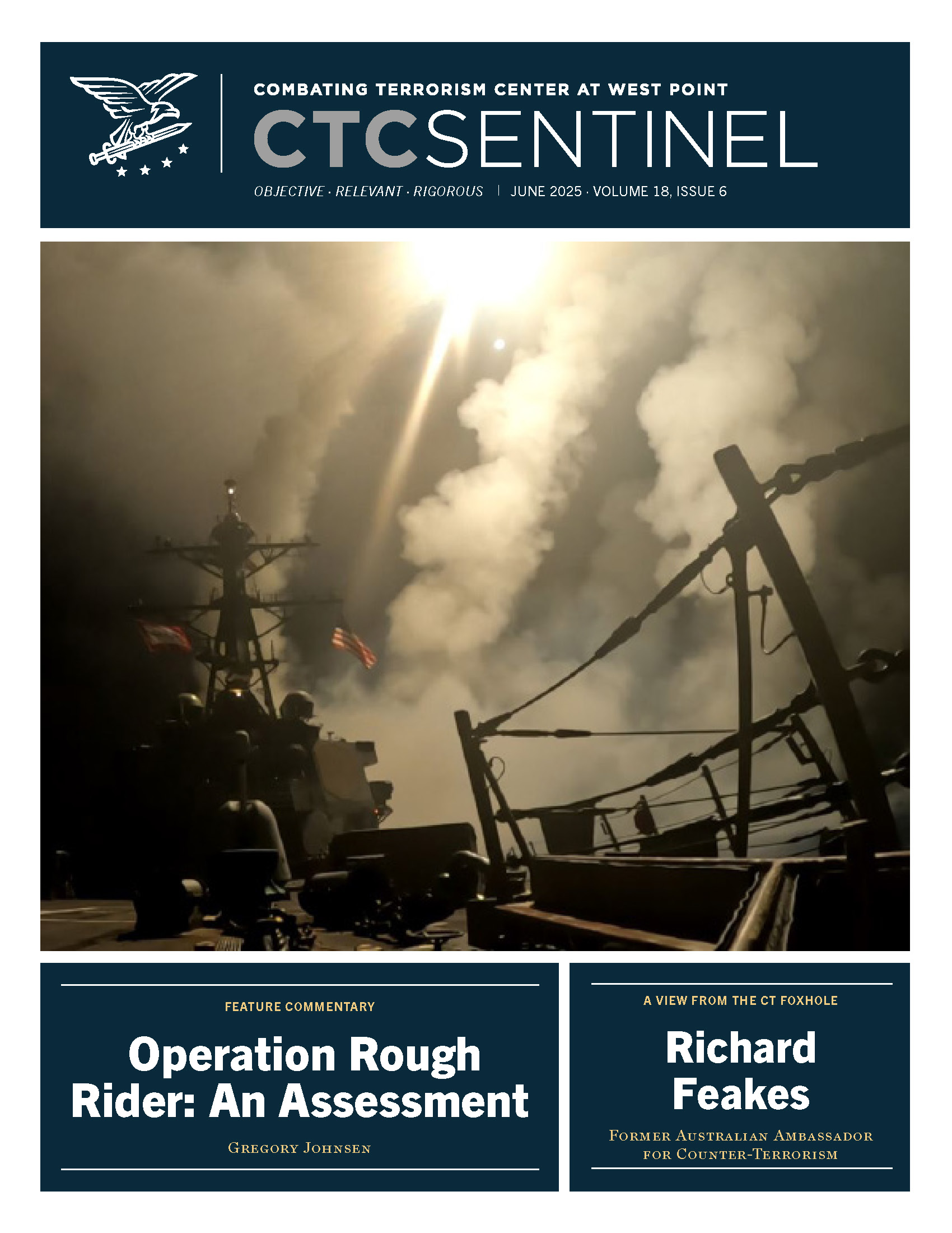 Feature Commentary: An Assessment of Operation Rough Rider - Combating Terrorism Center at West Point