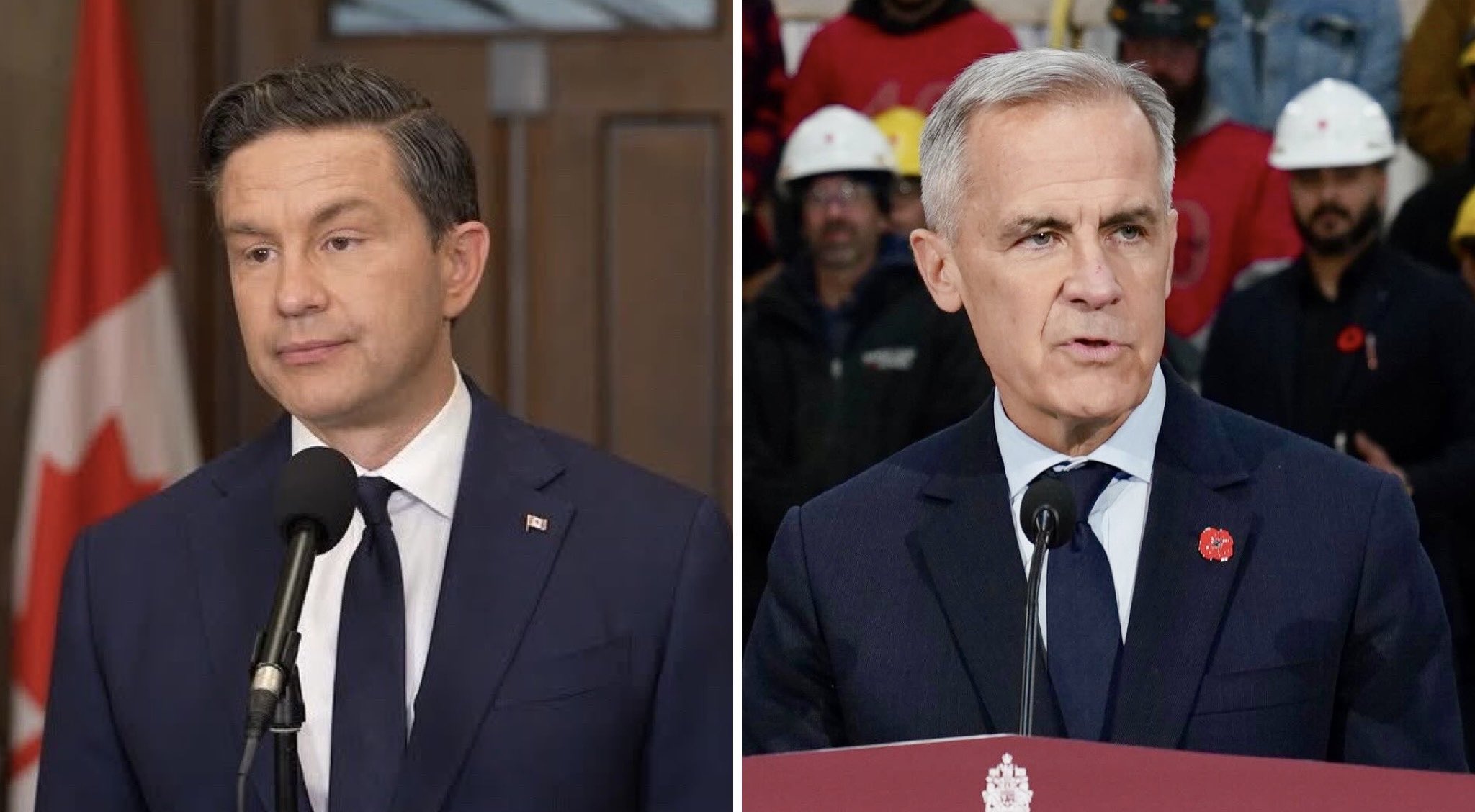 Mark Carney leads Pierre Poilievre in net favourability by 52 points