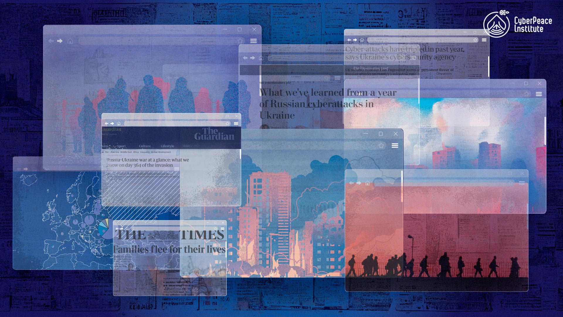 Ukraine conflict: One year of cyberattacks and operations