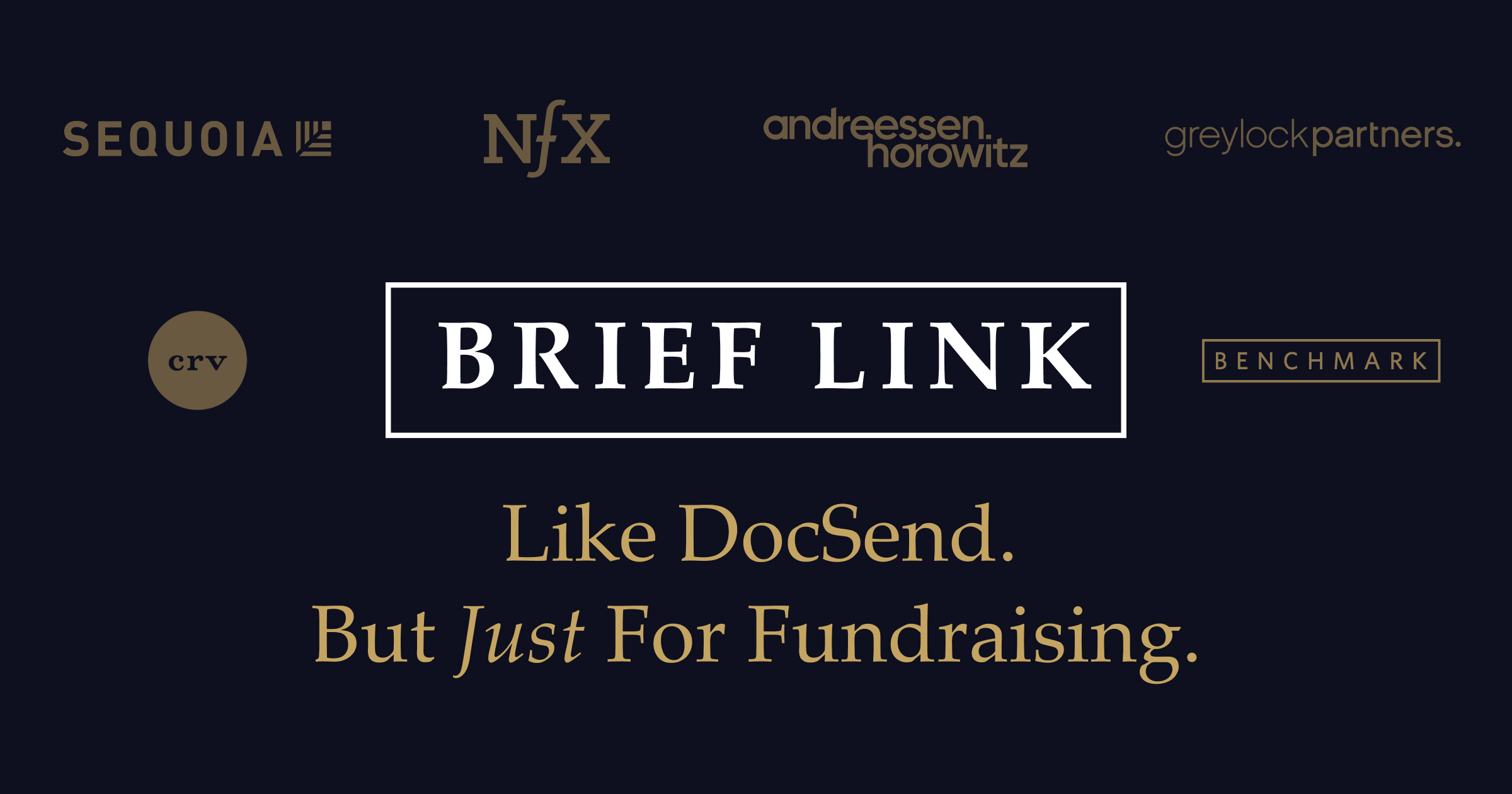 BriefLink - Private, Trackable, Fundraising Deck Links