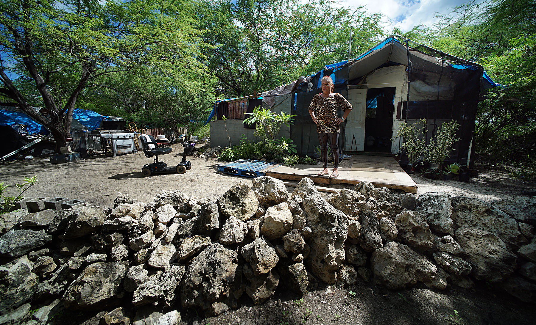 This Waianae Homeless Camp Is Not What You'd Expect - Honolulu Civil Beat