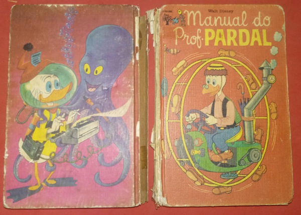2 Livros- manual do Prof. Pardal + manual do Peninha, exemplares