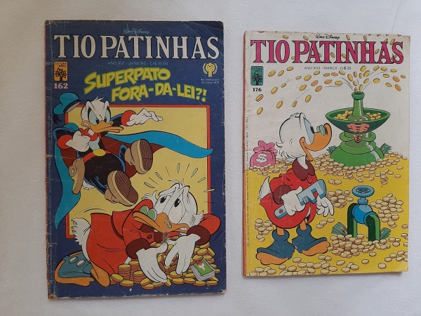 2 gibis. TIO PATINHAS. Nº 162. Editora Abril (1979). Bom estad