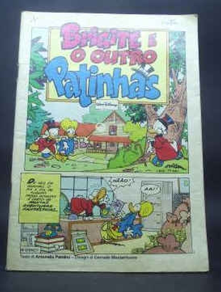 GIBI HQ SEM CAPA E CONTRACAPA FORMATINHO ABRIL TIO PATINHAS NR 36