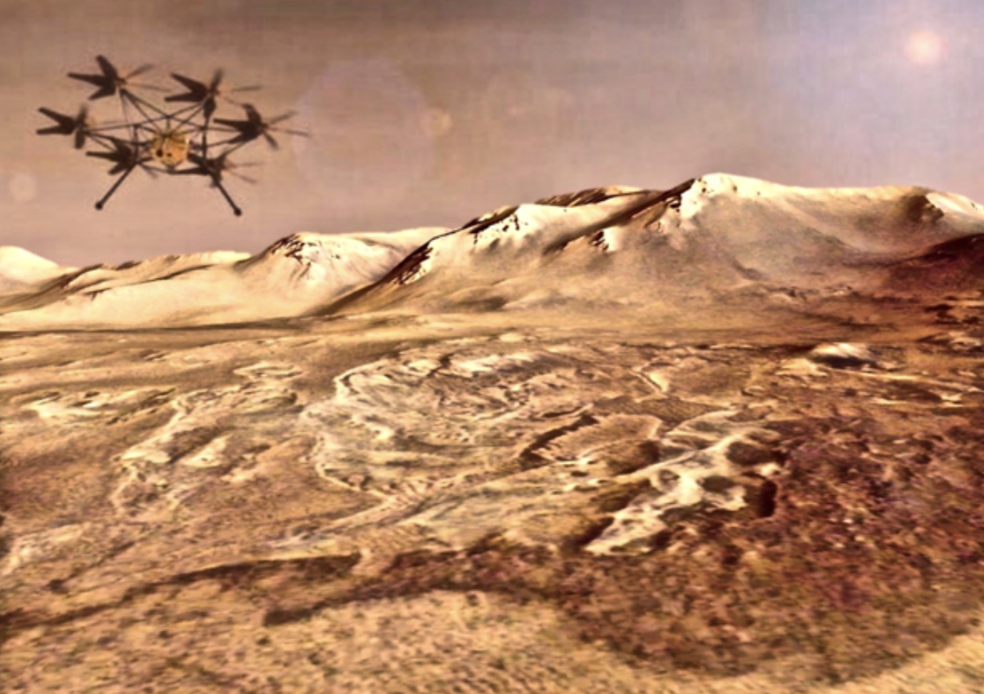 Nighthawk: una misión para Mars Chopper, el dron marciano sucesor de Ingenuity - Eureka