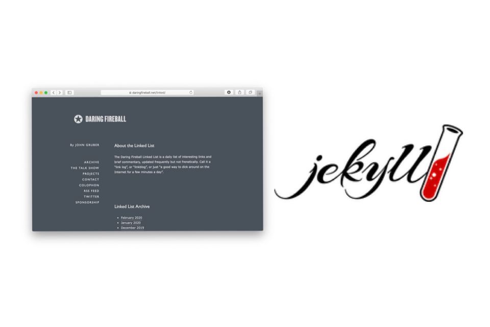 Jekyll linklog — Dan Romero