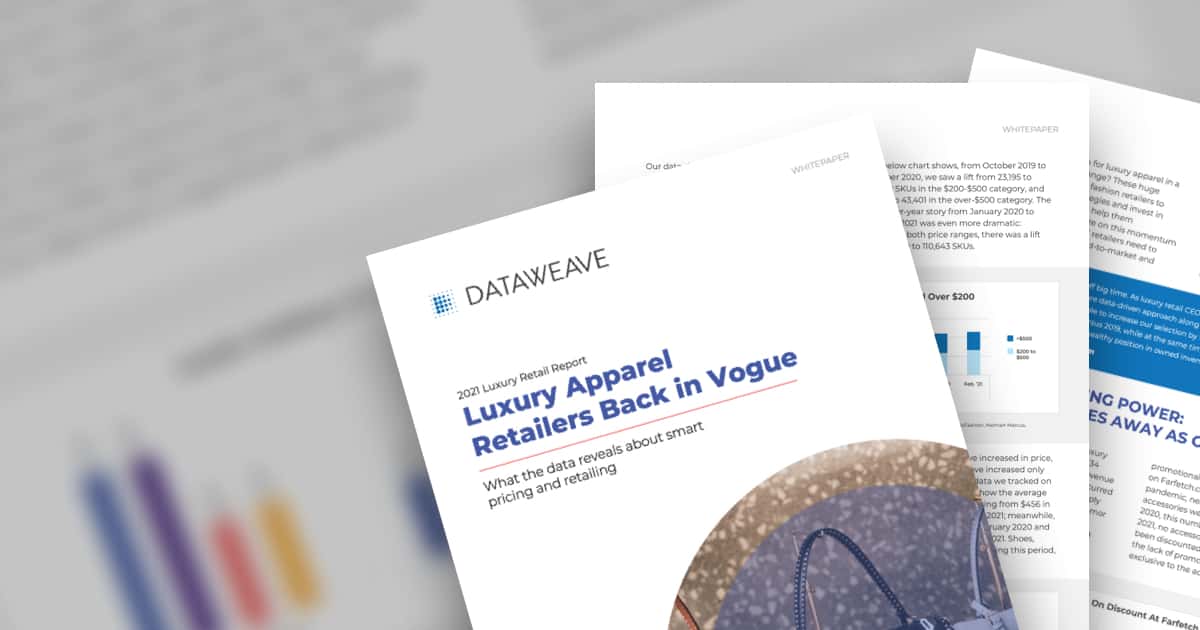 Retail Luxury Apparel Insights Throughout the Covid Era | DataWeave