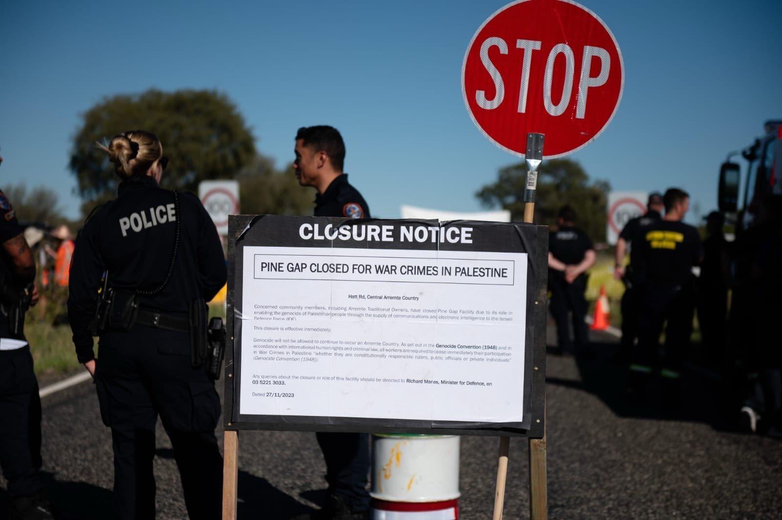 Protest and Power on the Road to Pine Gap