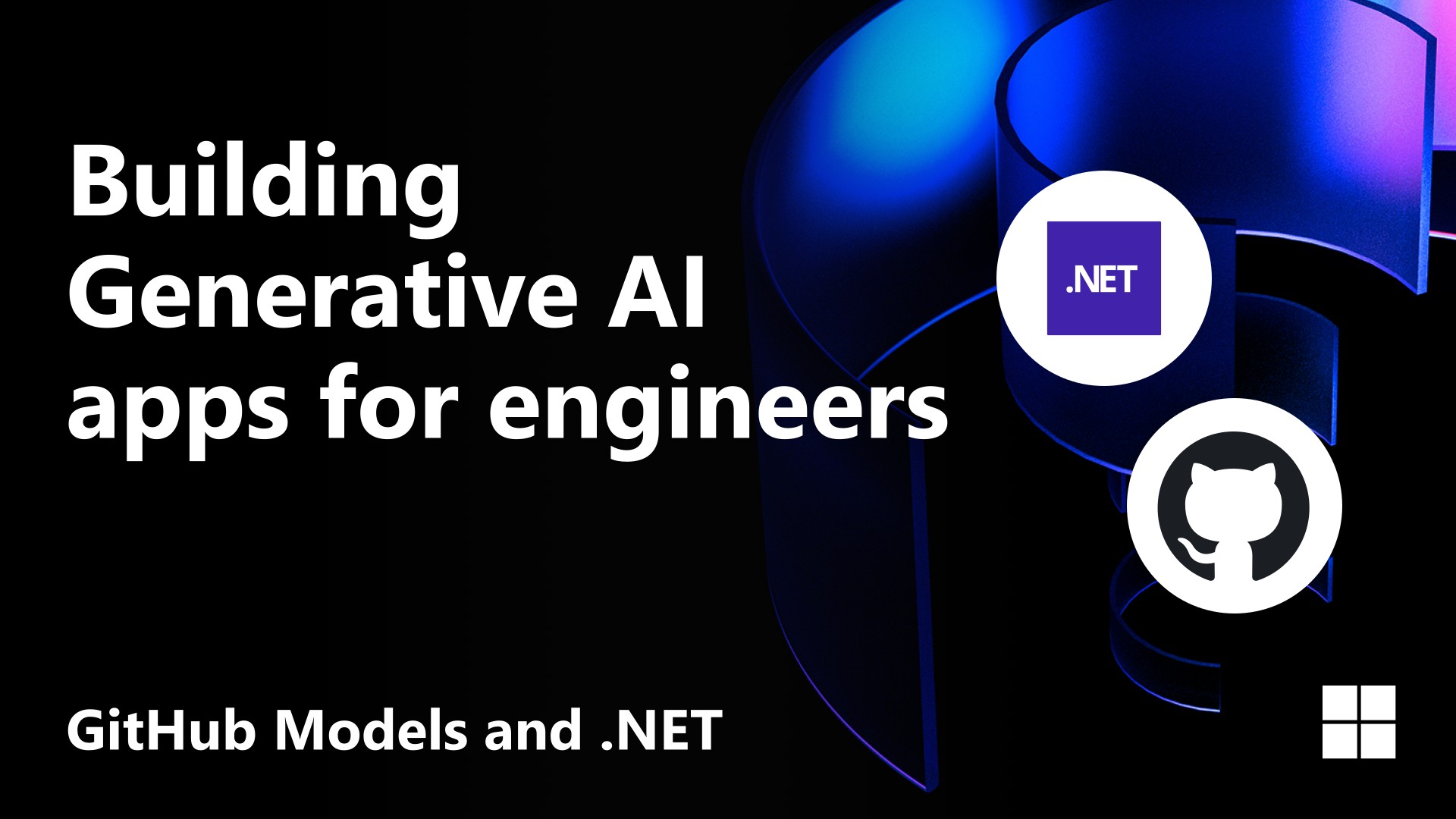 GitHub Models and .NET: Building Generative AI apps for engineers - .NET Blog