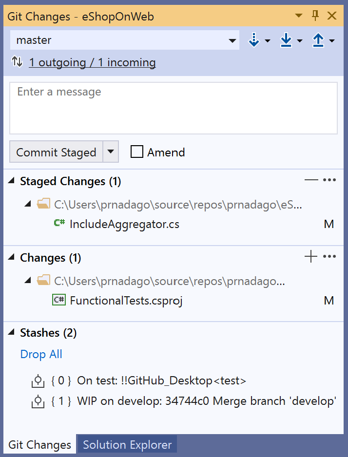 Announcing the Release of the Git Experience in Visual Studio - Visual Studio Blog