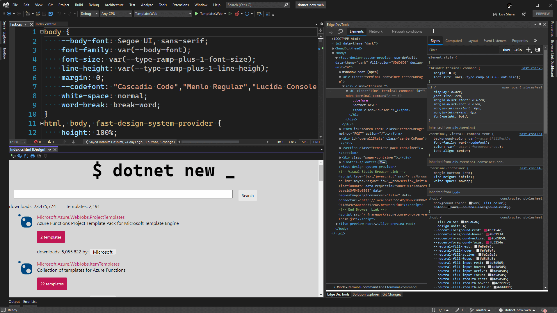 Edge Developer Tools for Visual Studio (Preview) - Visual Studio Blog