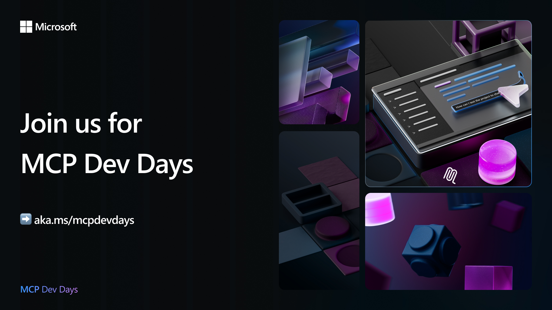 Join us for MCP Dev Days - July 29-30 - Microsoft for Developers