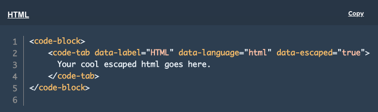 How to Build a Code Block Web Component