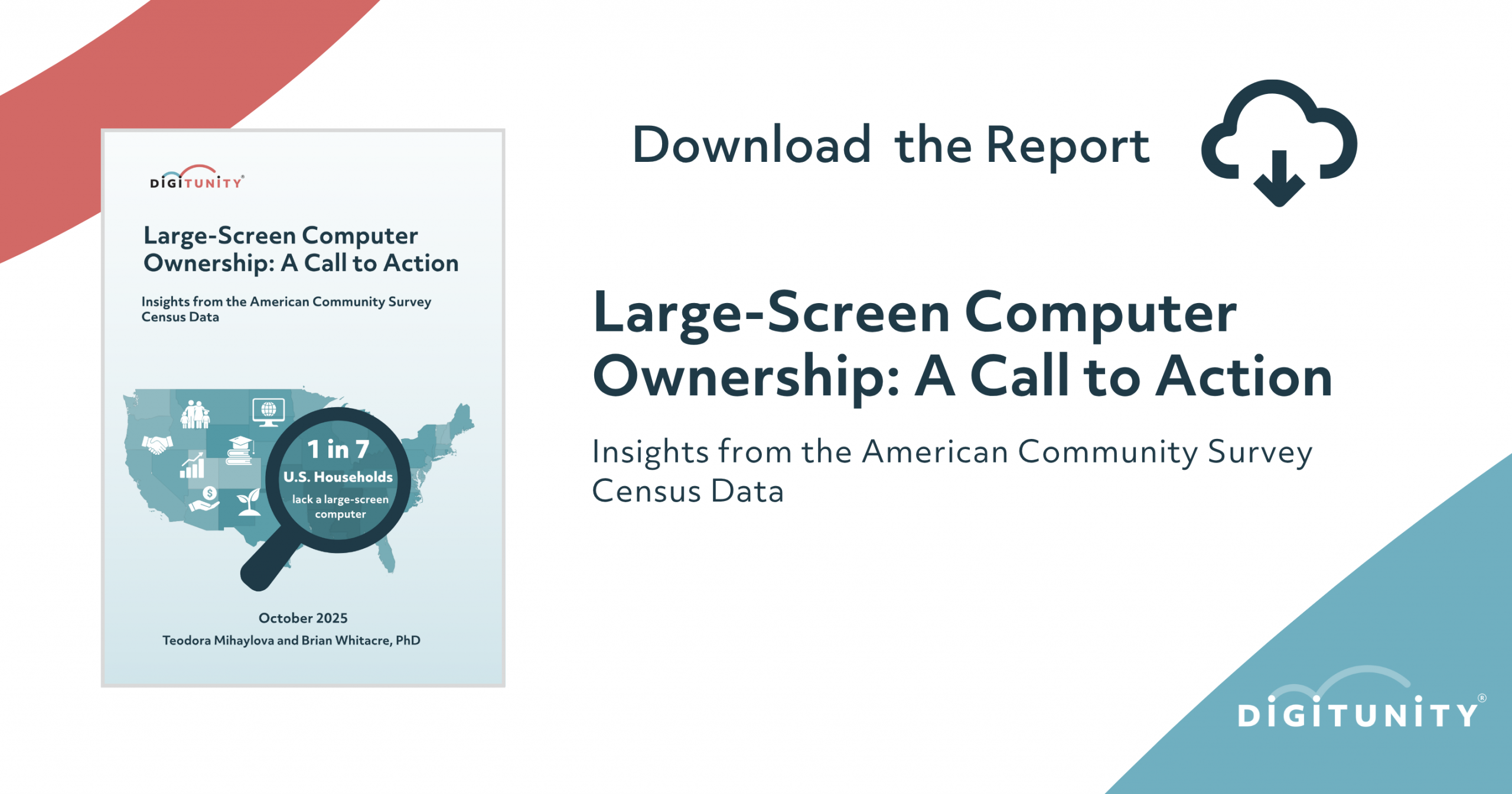 Previously Unpublished Data Highlights Persistent U.S. Computer Ownership Gap in Detail - Digitunity