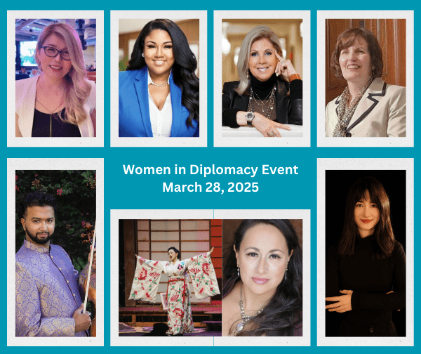Join Us for Women in Diplomacy: Leadership, Impact, and Engagement on March 28, 2025 – Diplomatic Watch