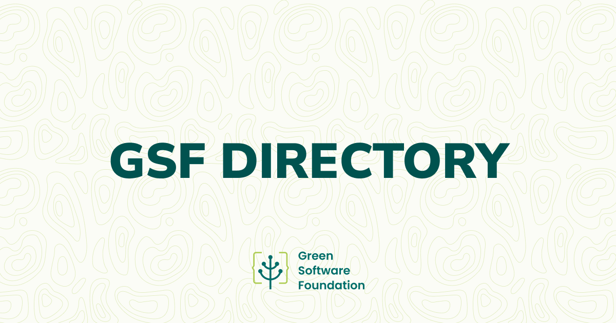 GSF Directory | Software Carbon Intensity for Artificial intelligence