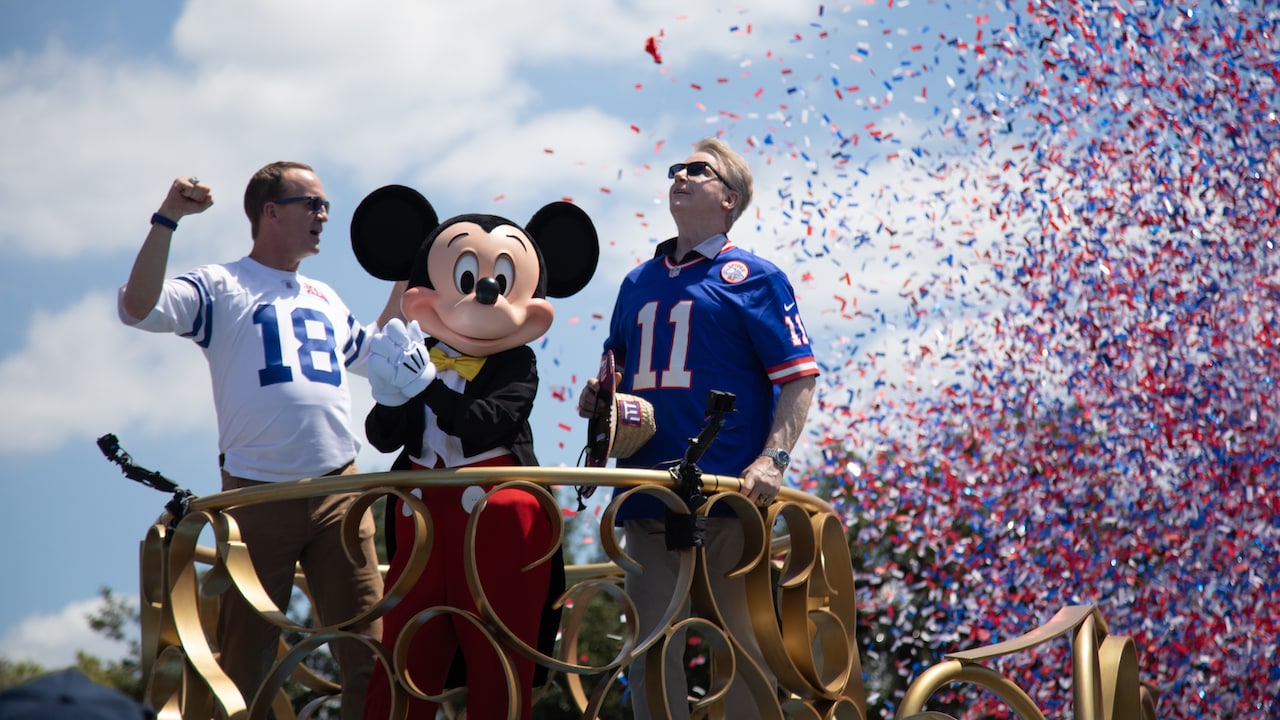 Magic Kingdom Park Hosts Special ESPN+ 'Peyton’s Places' Look at ‘What’s Next?’ History - Disney Parks Blog