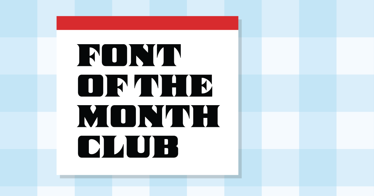 Font of the Month Club | David Jonathan Ross
