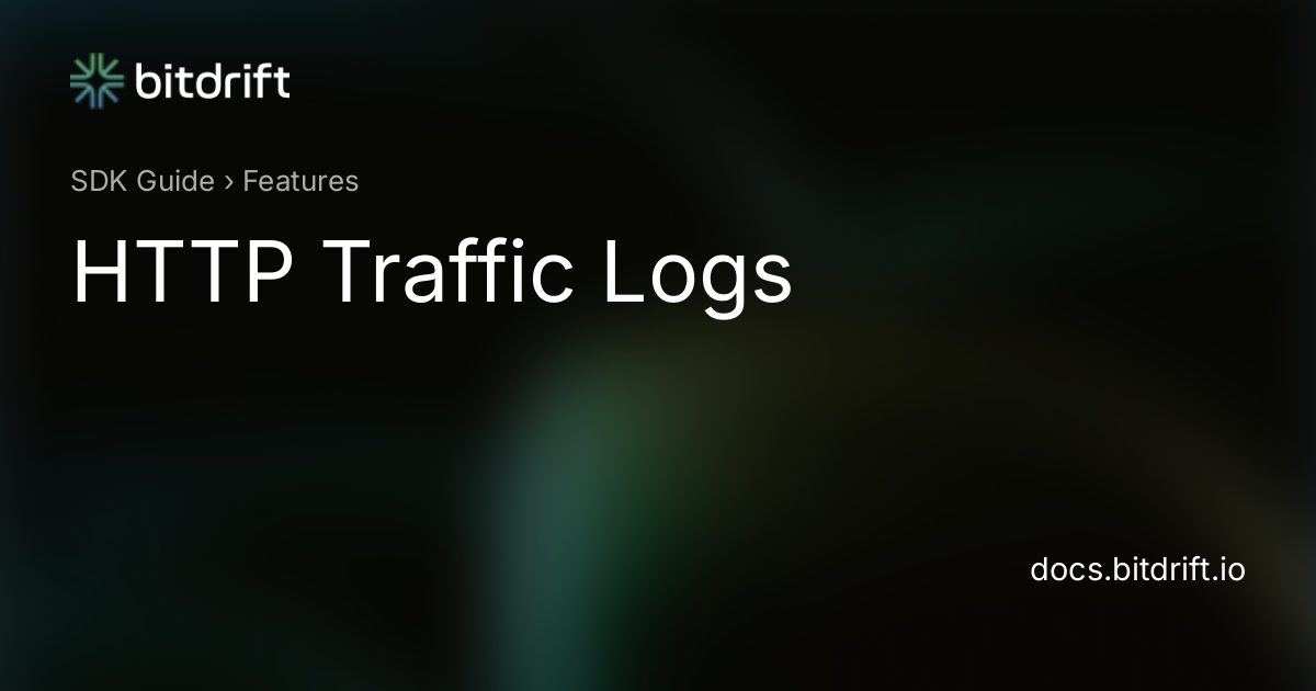 HTTP Traffic Logs - Capture Documentation